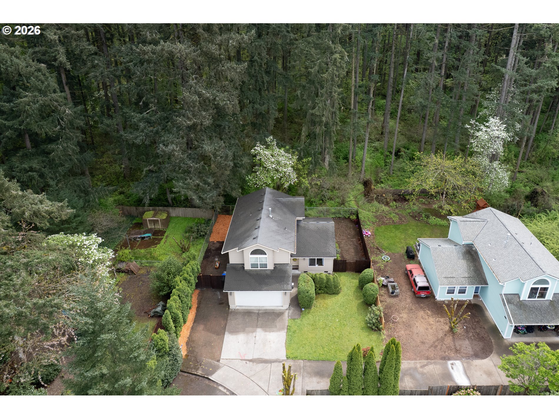 14300 Southeast Center Street Portland, OR 97236 - Photo 41 of 48 a view of yard