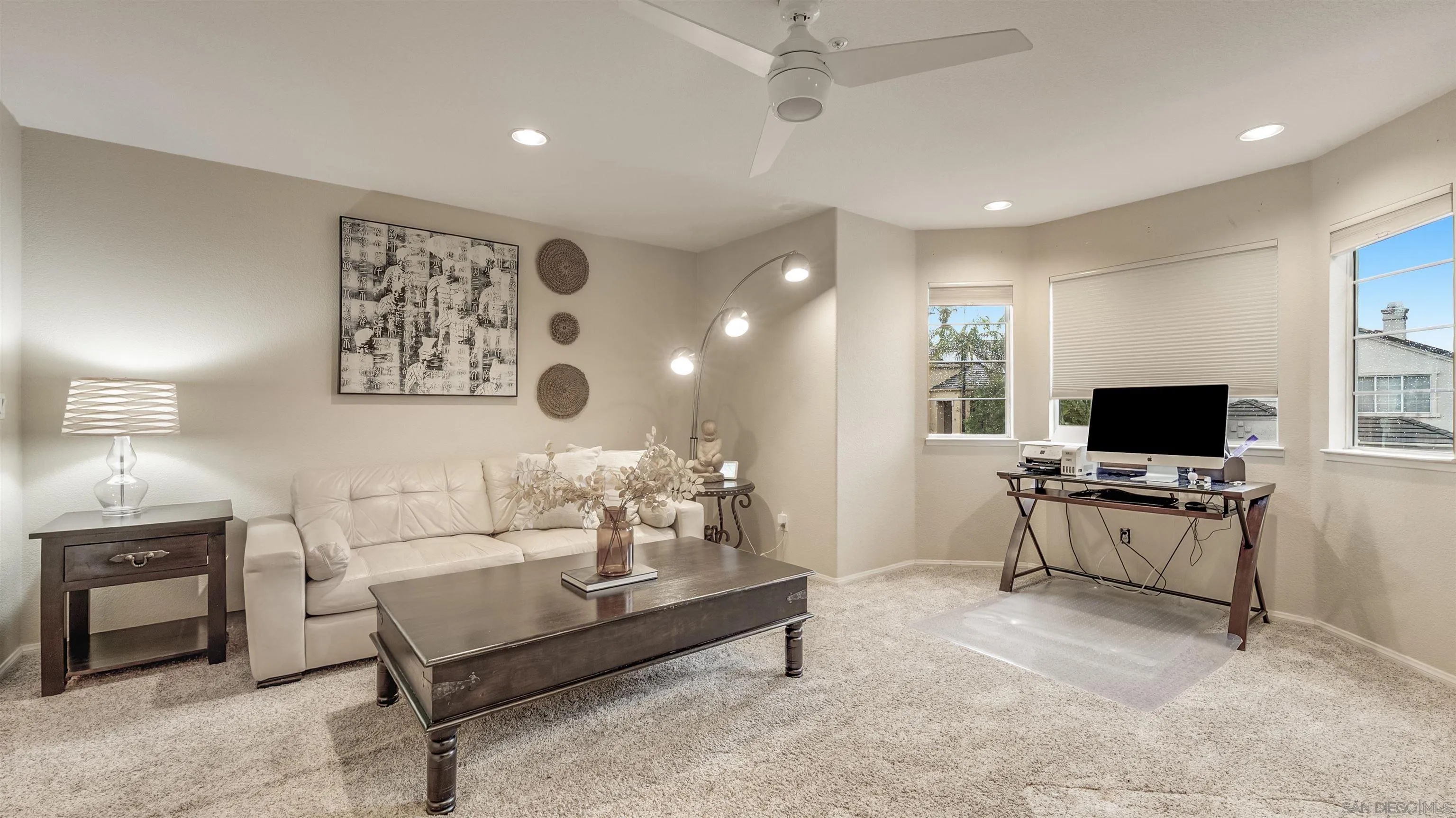 2352 Rock Crest Glen Escondido, CA 92026 - Photo 28 of 48 a living room with furniture and a flat screen tv