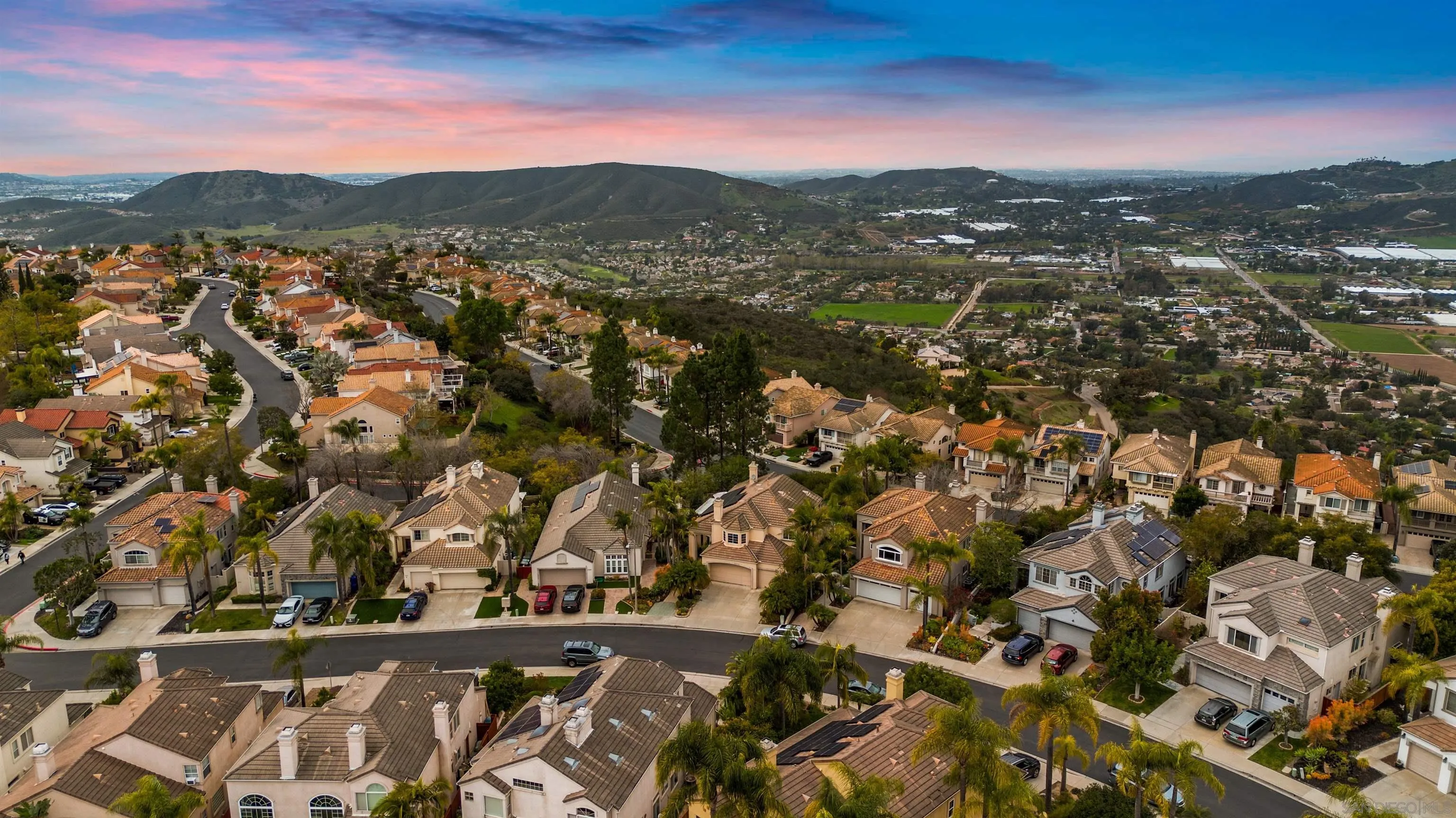 2352 Rock Crest Glen Escondido, CA 92026 - Photo 3 of 48 an aerial view of residential houses with outdoor space