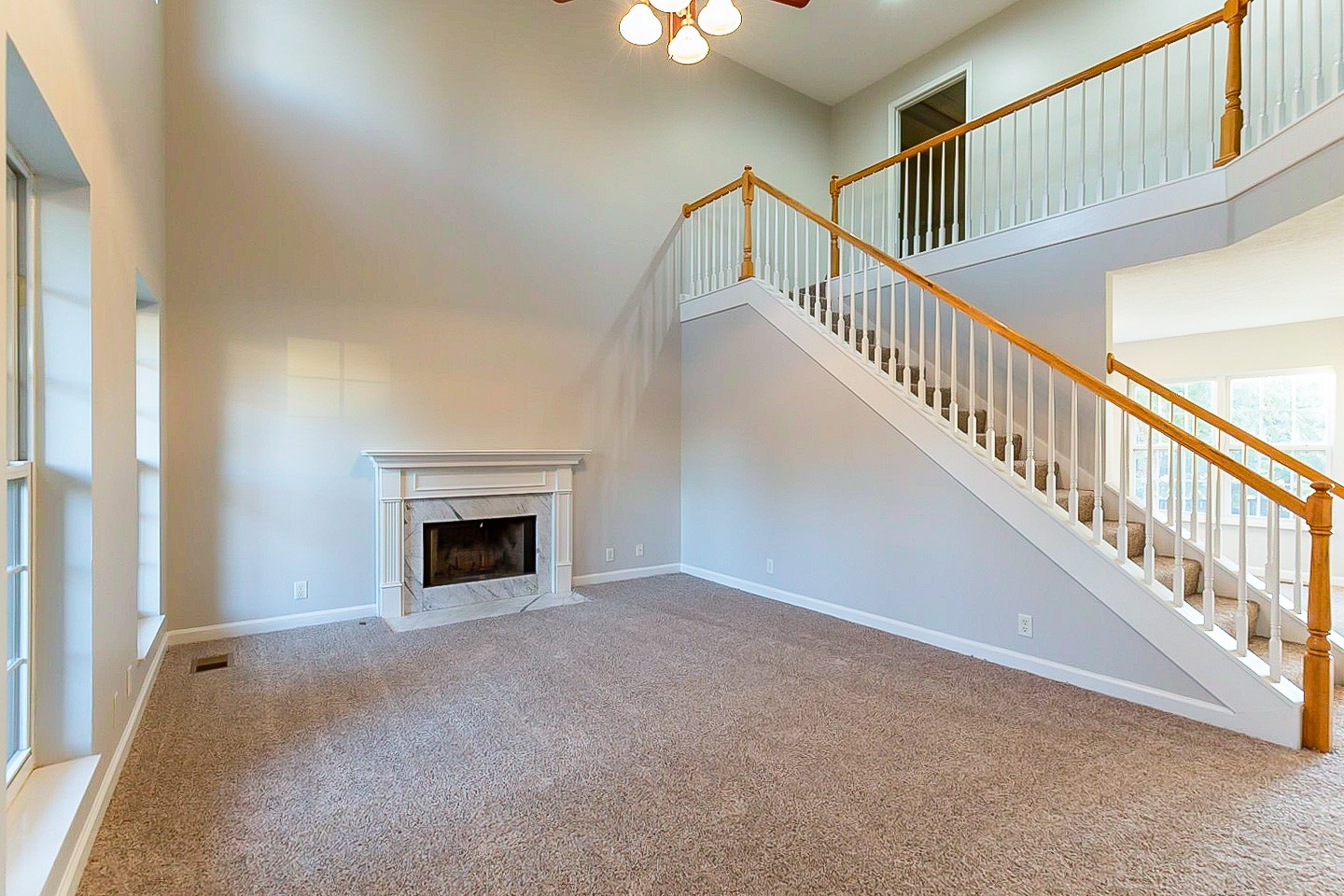 1945 Portway Road Spring Hill, TN 37174 - Photo 5 of 26 a view of a livingroom with a fireplace