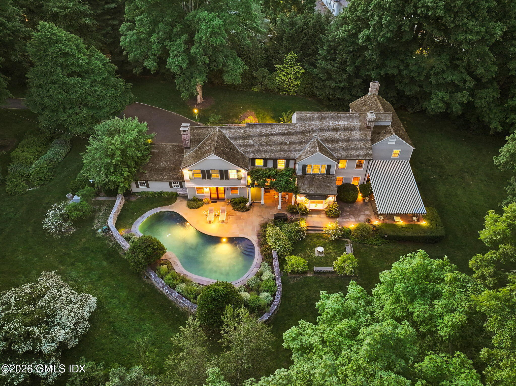 57 Clapboard Ridge Road Greenwich, CT 06830 - Photo 3 of 29 Aerial