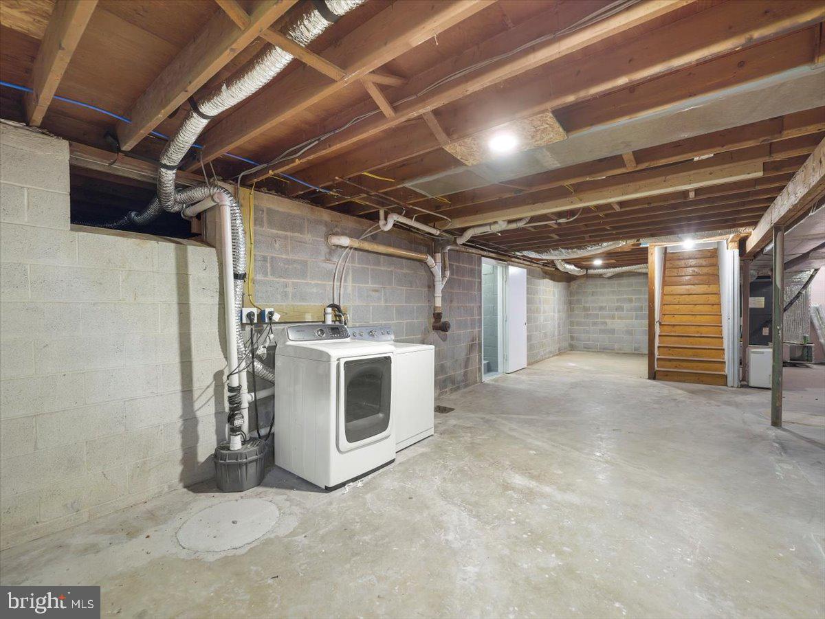 8704 Orndorff Road Thurmont, MD 21788 - Photo 36 of 43 a view of utility room with washer and dryer