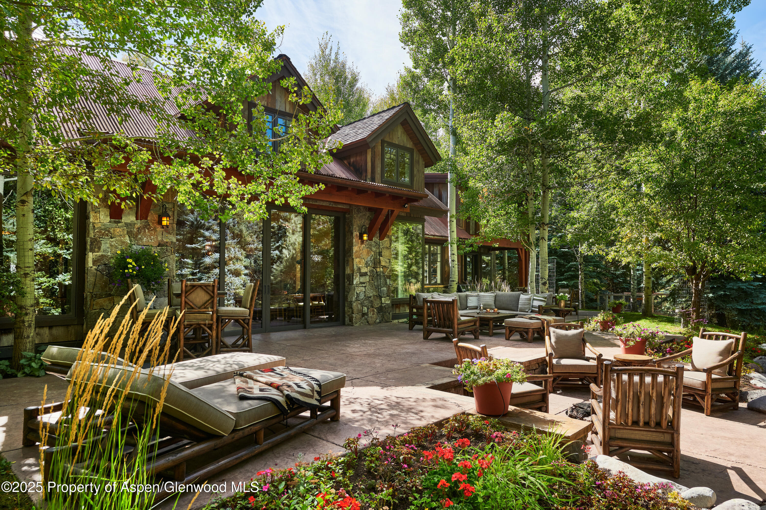 1900-1470 Snowmass Creek Road Snowmass, CO 81654 - Photo 54 of 105 Back Patio