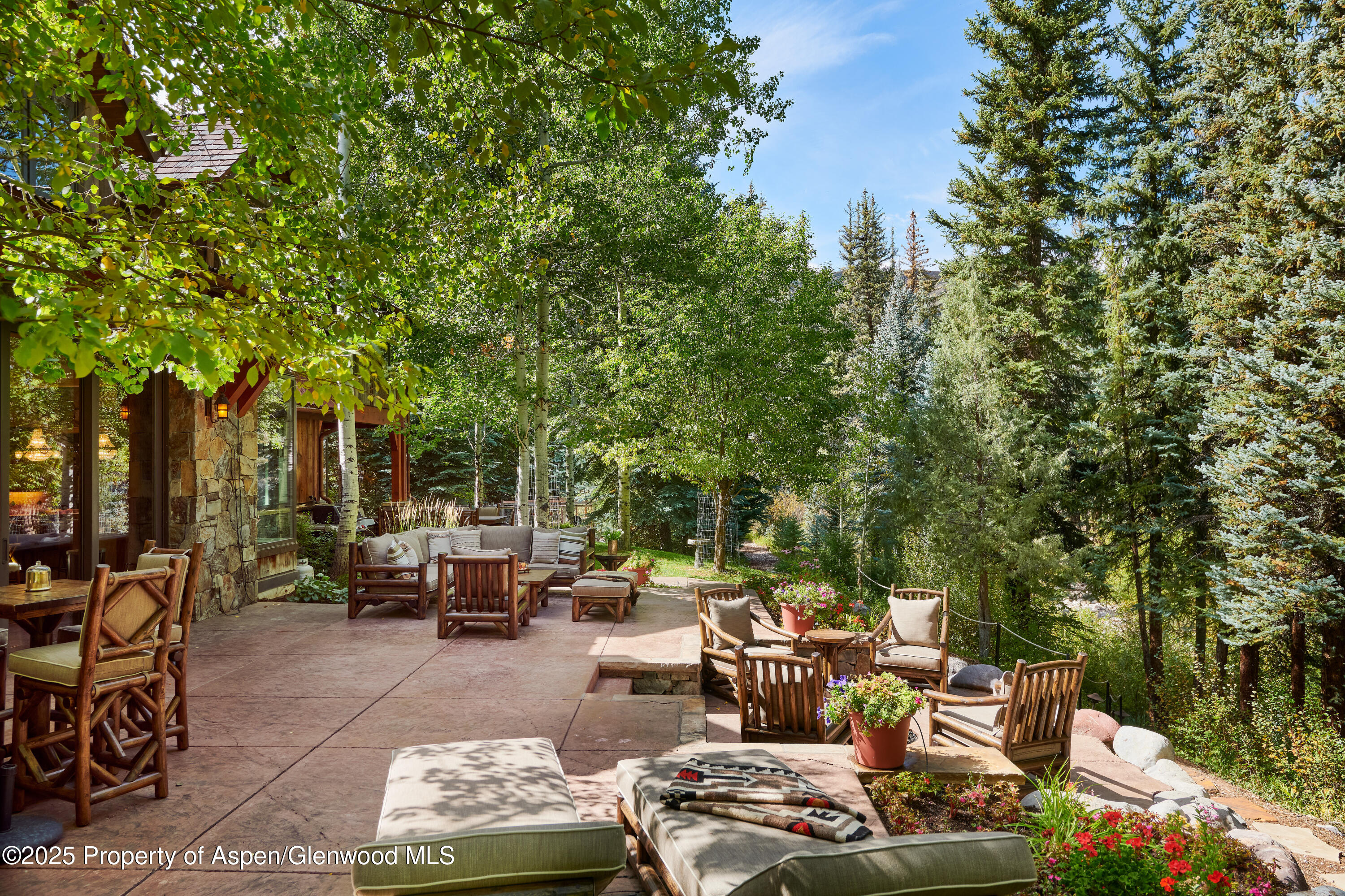 1900-1470 Snowmass Creek Road Snowmass, CO 81654 - Photo 55 of 105 Back Patio