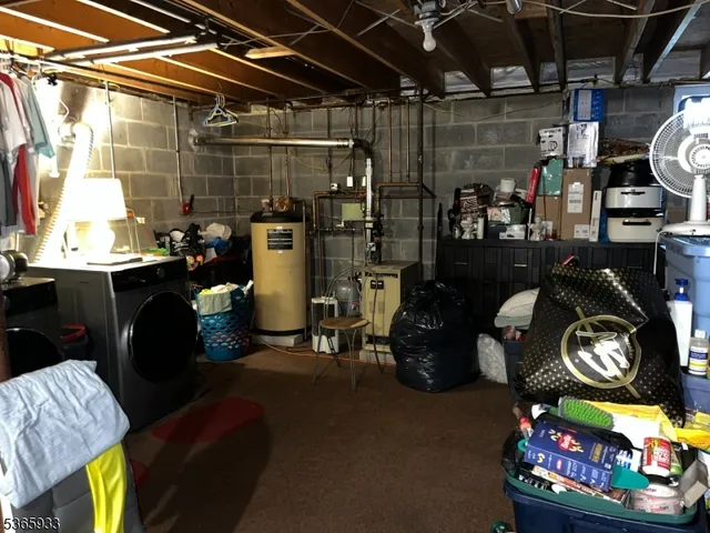 a room with lots of storage and utility