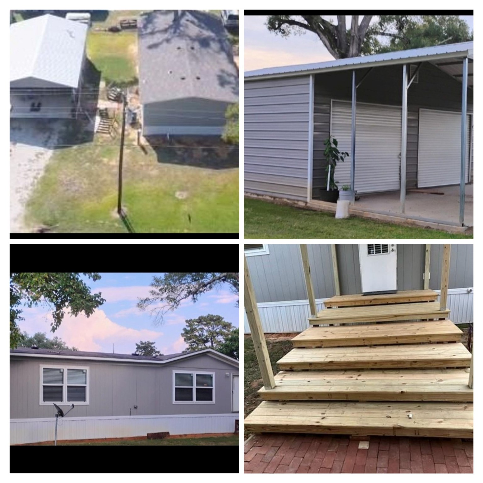 a view of an outdoor kitchen