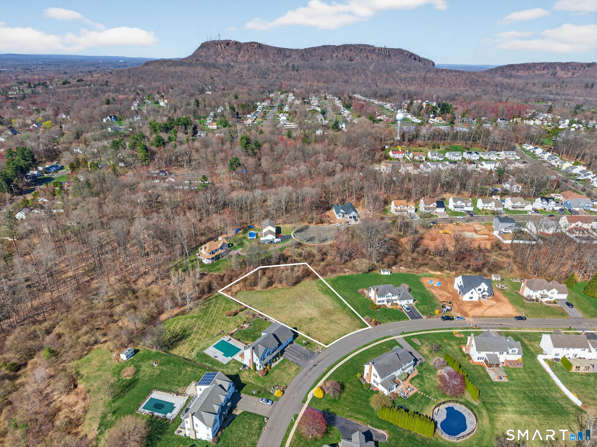 170 Debbie Drive Meriden, CT 06451 - Photo 17 of 19 an aerial view of a house