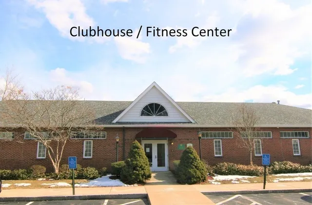 a room with gym equipment