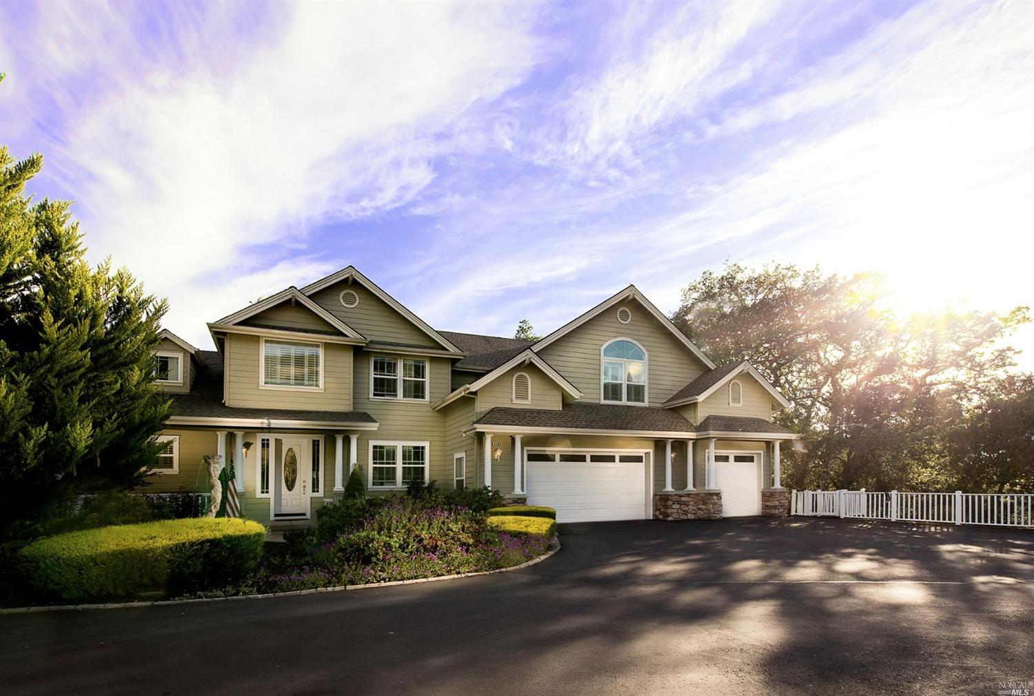 3700 Rolling Oaks Road Santa Rosa, CA 95404 - Photo 1 of 1 a front view of a house with a yard