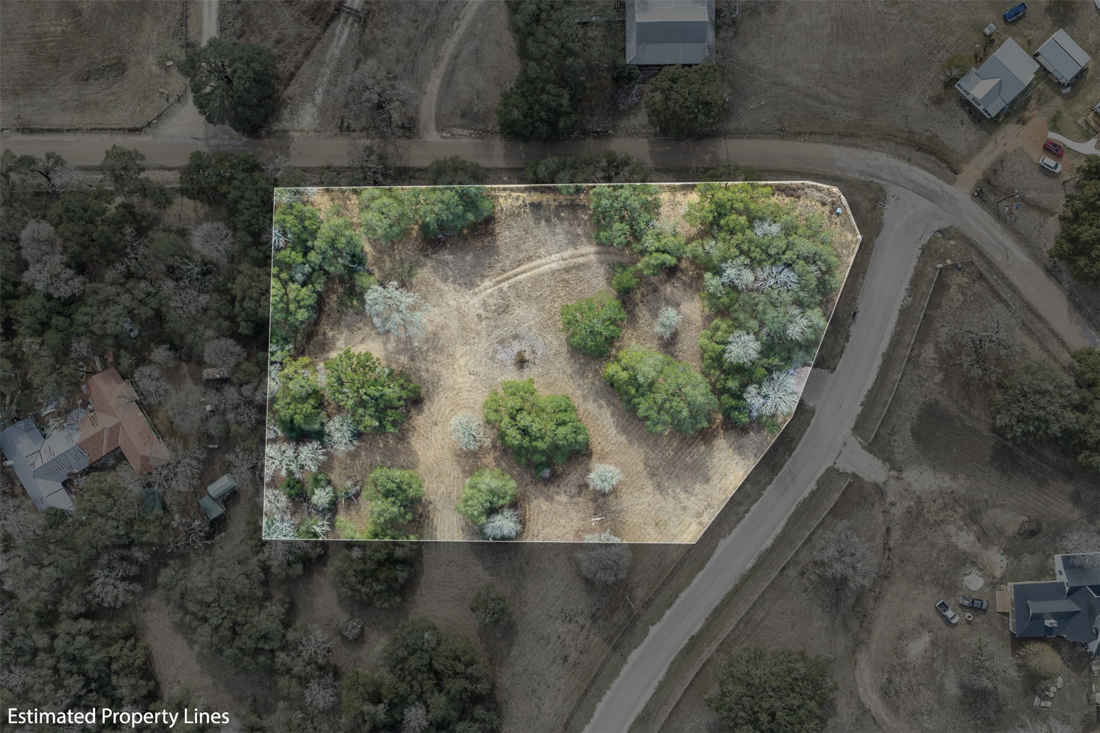 110 Drake Lane Round Top, TX 78954 - Photo 1 of 32 an outdoor view from a window