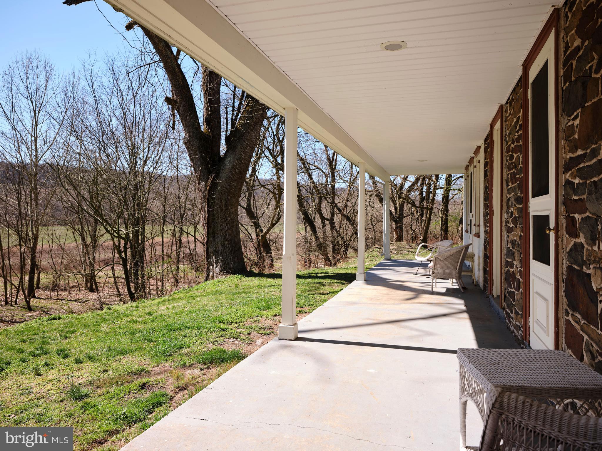 135 Riegelsville Milford Road Milford, NJ 08848 - Photo 32 of 36 Covered porch faces river