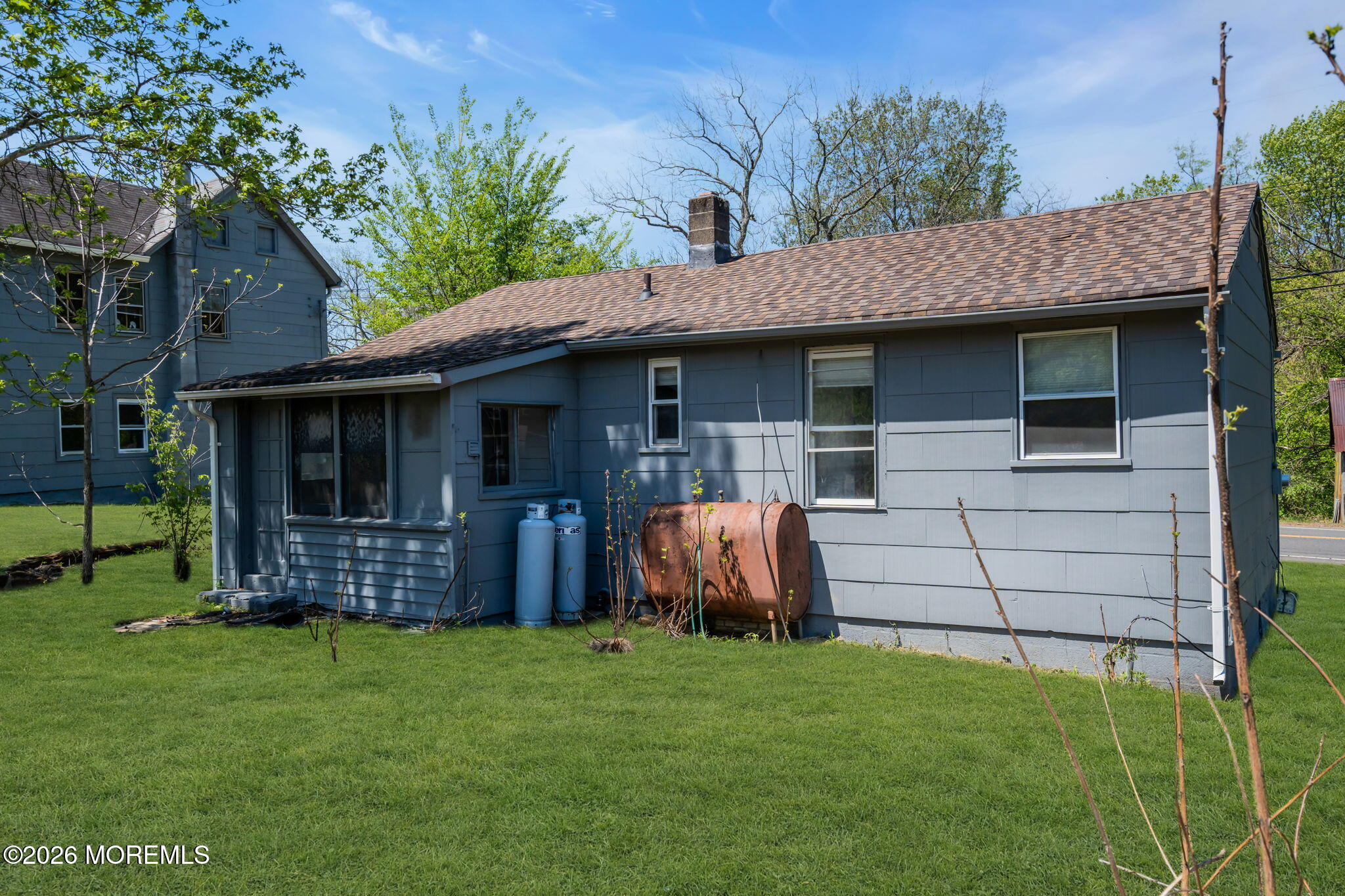 9 Arneytown-Hornerstown Road Cream Ridge, NJ 08514 - Photo 55 of 58 front view of a house with a yard