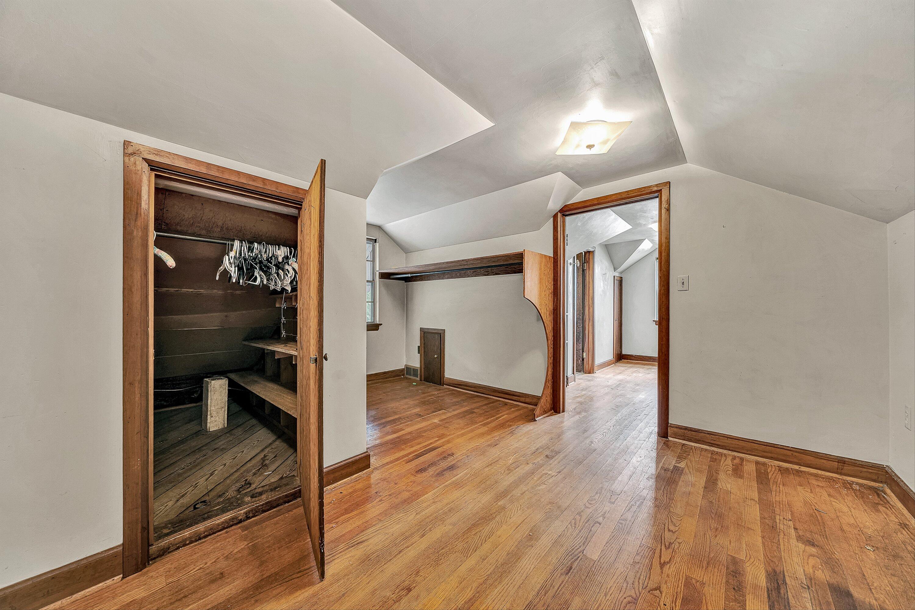 1917 Langdon Road Southwest Roanoke, VA 24015 - Photo 24 of 42 a view of a hallway view with wooden floor and staircase