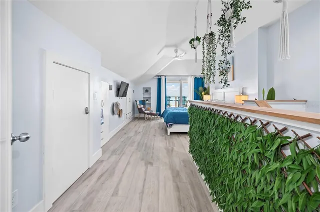 a very nice looking room with a large window