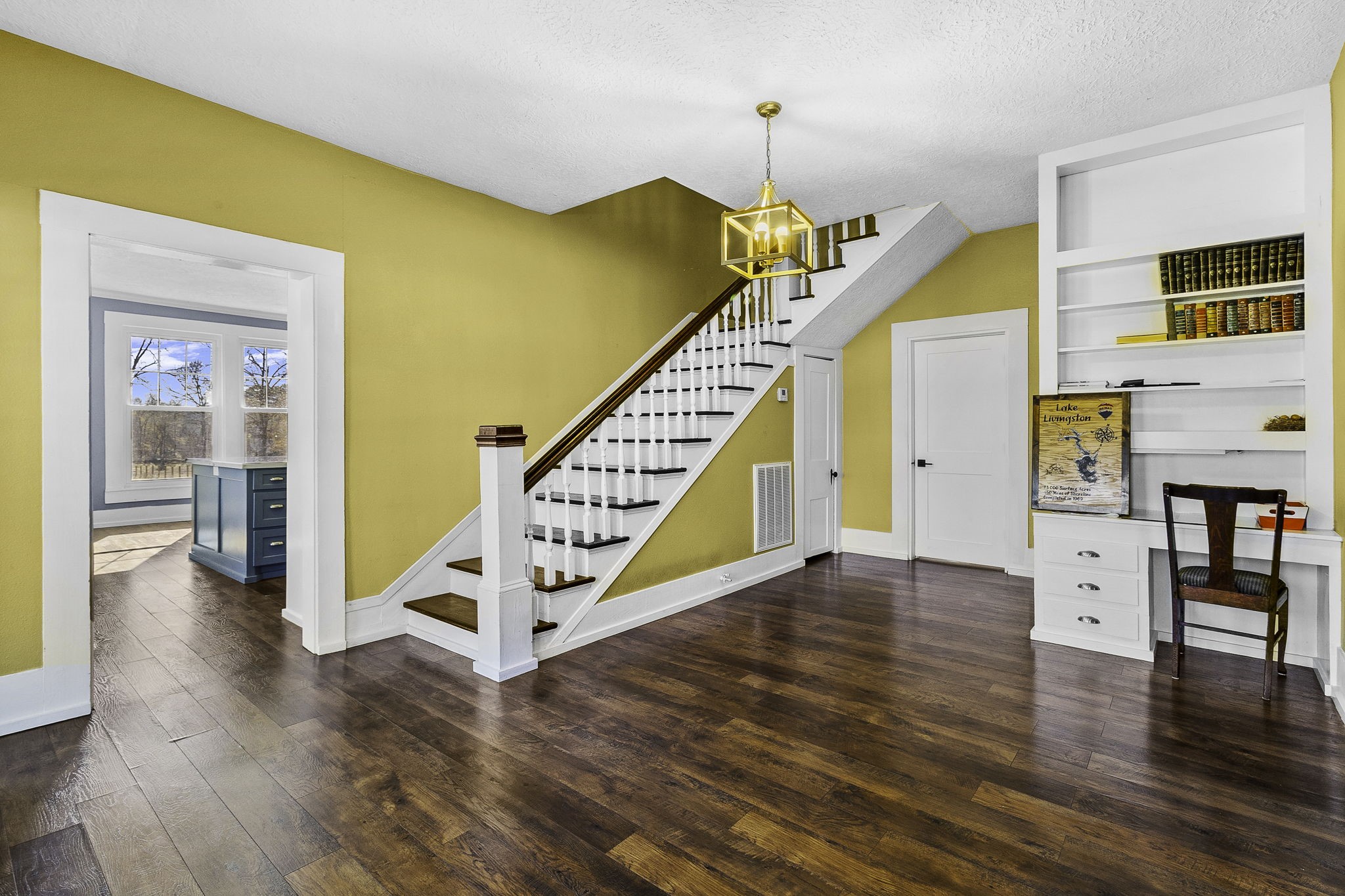 500 Highway 156 Point Blank, TX 77364 - Photo 6 of 50 a view of entryway and hall with wooden floor