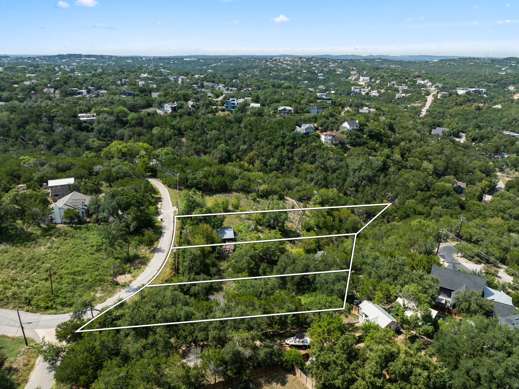 2322 Little Beaver Trail Austin, TX 78734 - Photo 6 of 29 3 lots with views - gently sloping downward