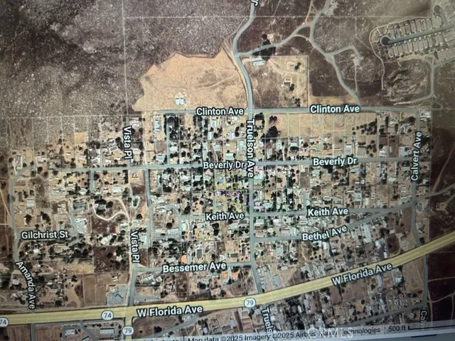 a view of a wooden door