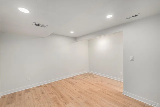 a view of empty room