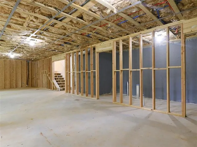 a view of a back yard of the house