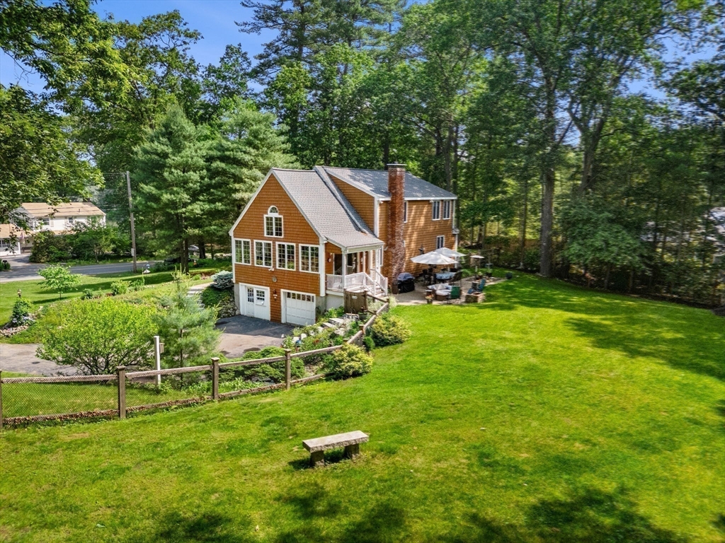 115 Depot Road Boxford, MA 01921 - Photo 29 of 40 a house view with a garden space
