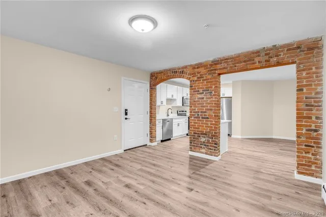 wooden floor in an empty room