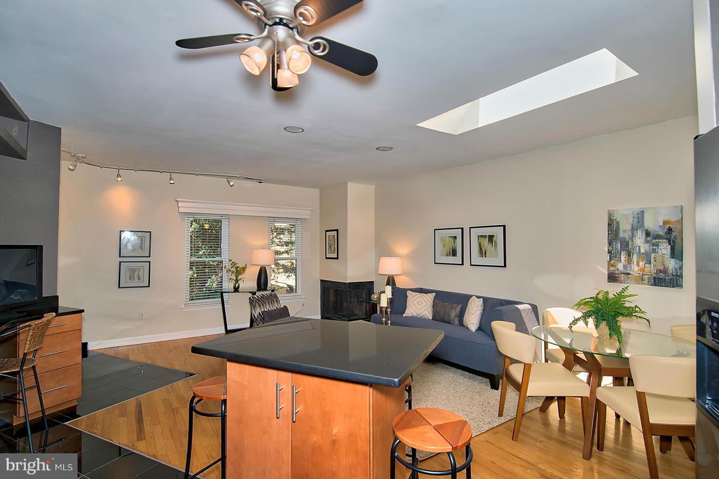 615 3rd Street Northeast, Unit 9 Washington, DC 20002 - Photo 8 of 18 Open living - dining - kitchen arrangement