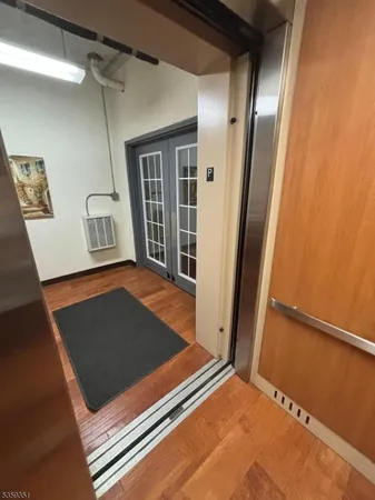 a view of a room with an empty space