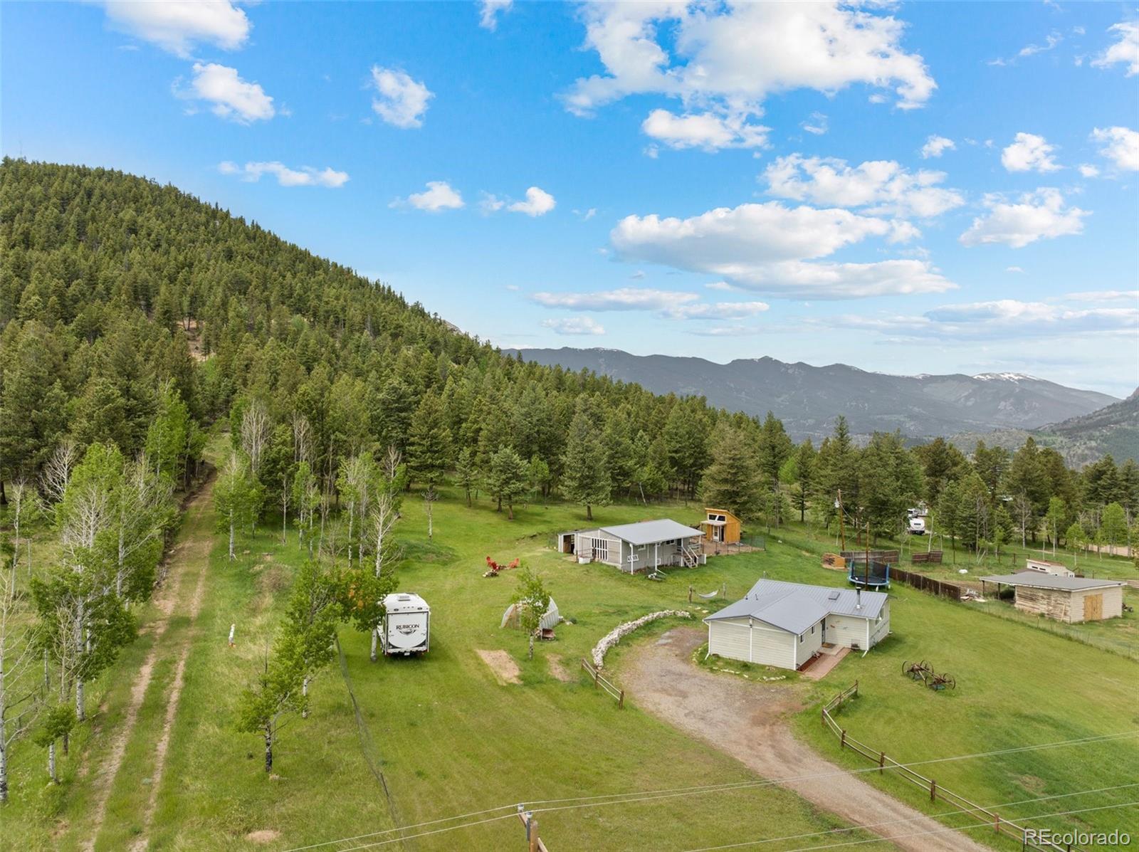 795 Burland Drive Bailey, CO 80421 - Photo 30 of 50 a view of a golf course with chairs