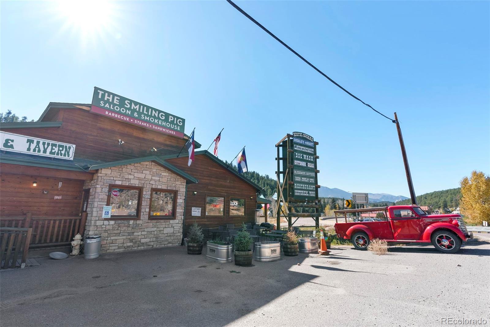 795 Burland Drive Bailey, CO 80421 - Photo 45 of 50 a view of a car park in front of building