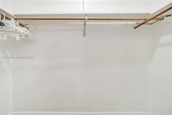 a view of a rack on the wall