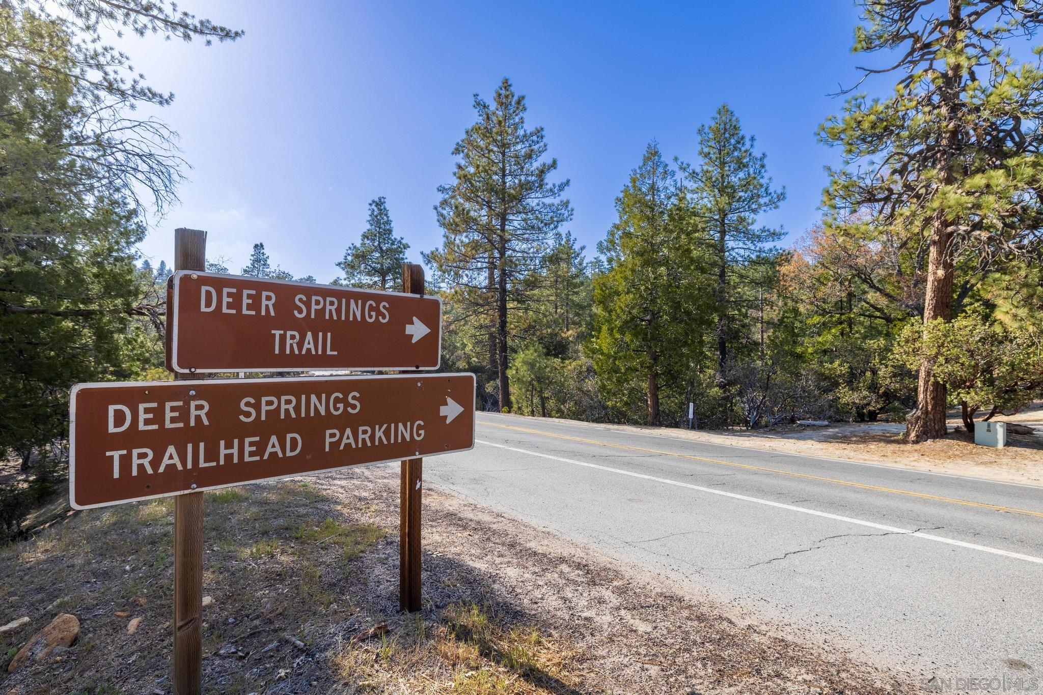 0 Logan Creek Road Idyllwild, CA 92549 - Photo 18 of 38 a view of street with sign board