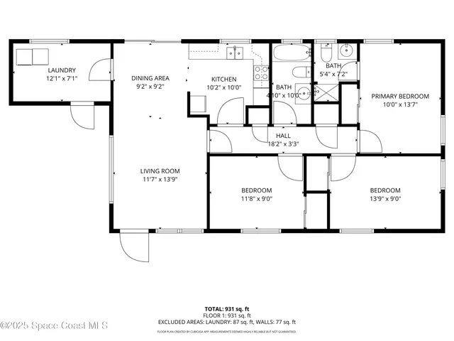 $287,500 | 904 Westwood Drive, Merritt Island, FL 32953