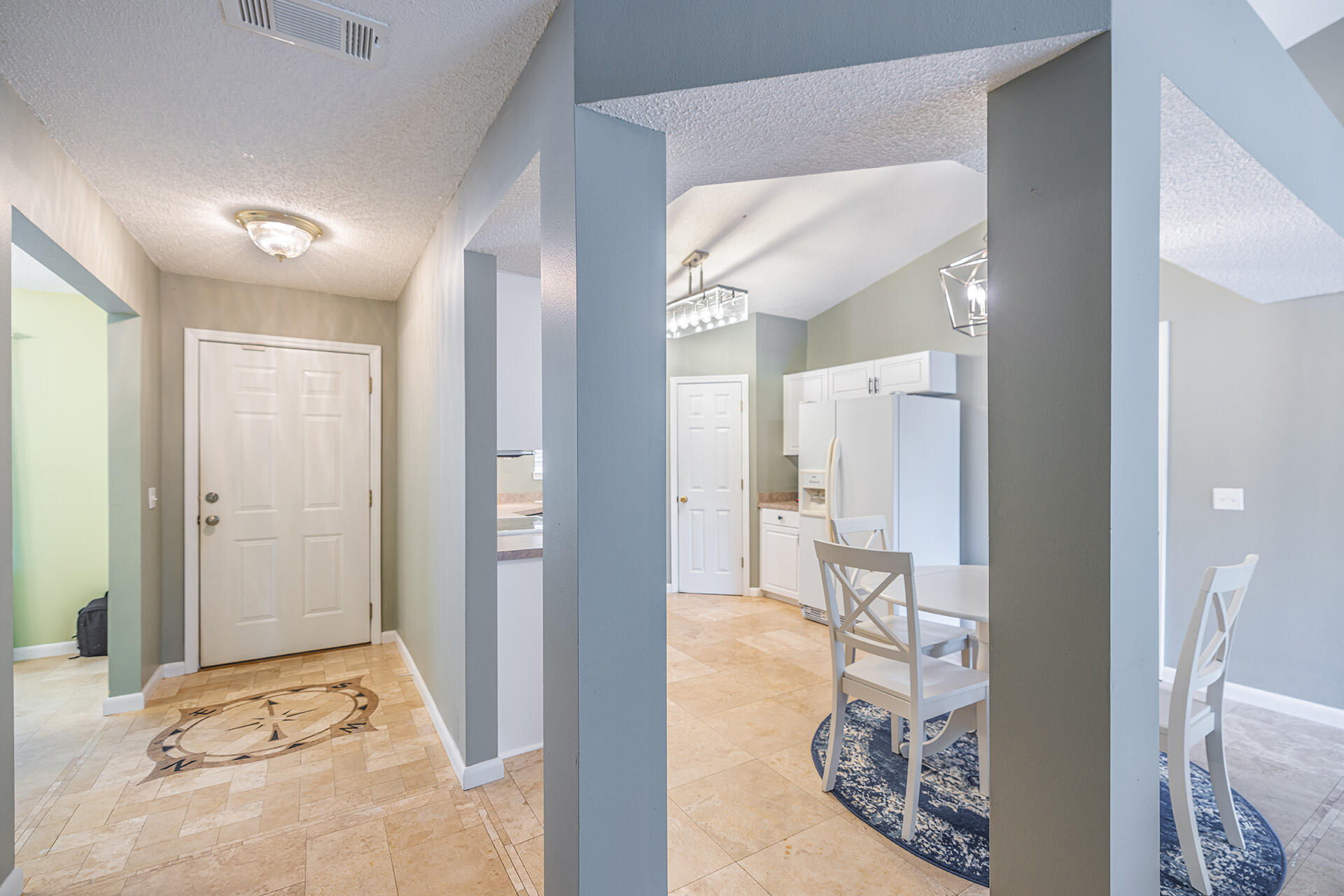 201 Lustan Drive Crestview, FL 32536 - Photo 19 of 34 workspace with wooden floor and living room