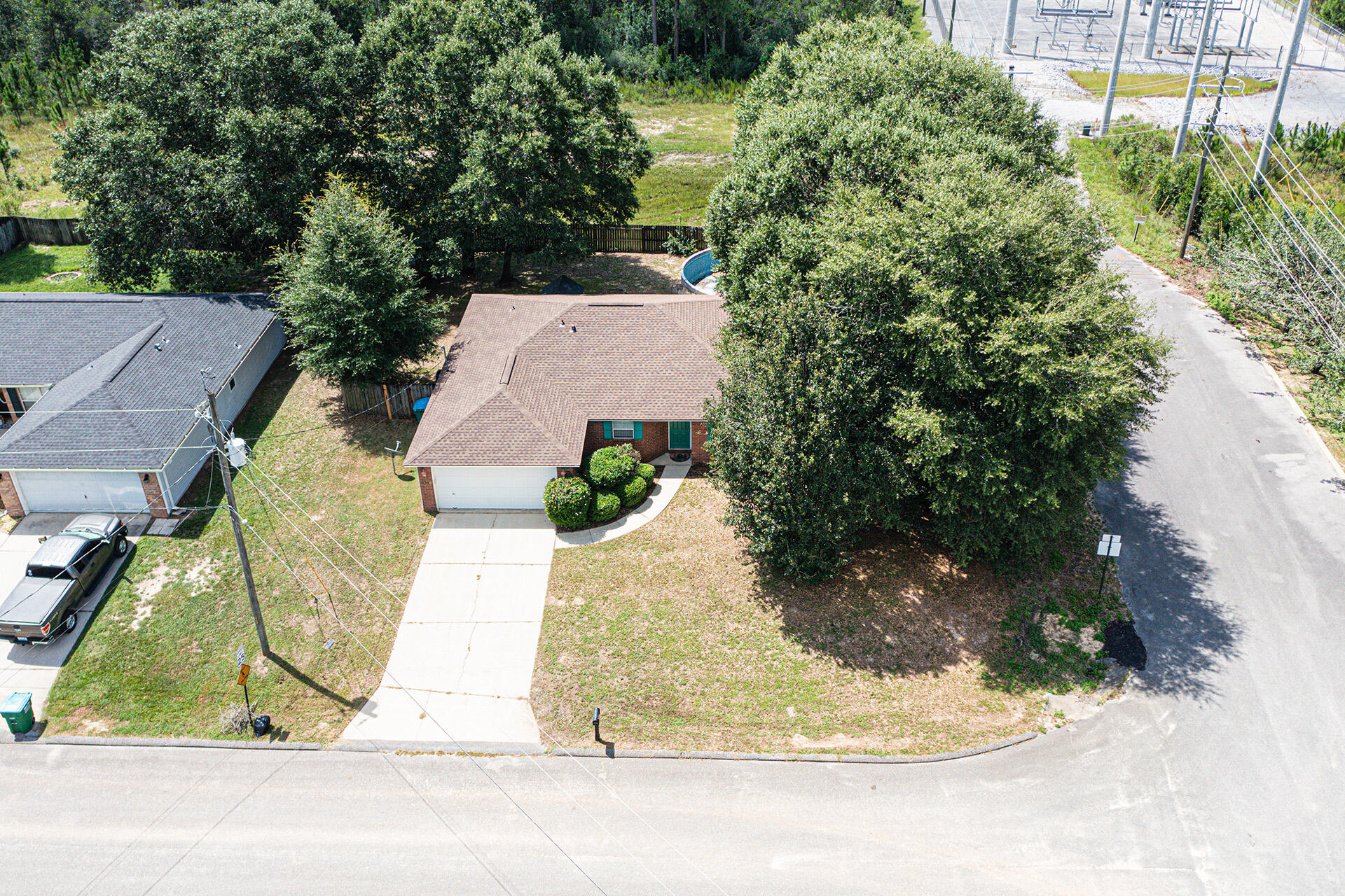 201 Lustan Drive Crestview, FL 32536 - Photo 5 of 34 an aerial view of a house with yard