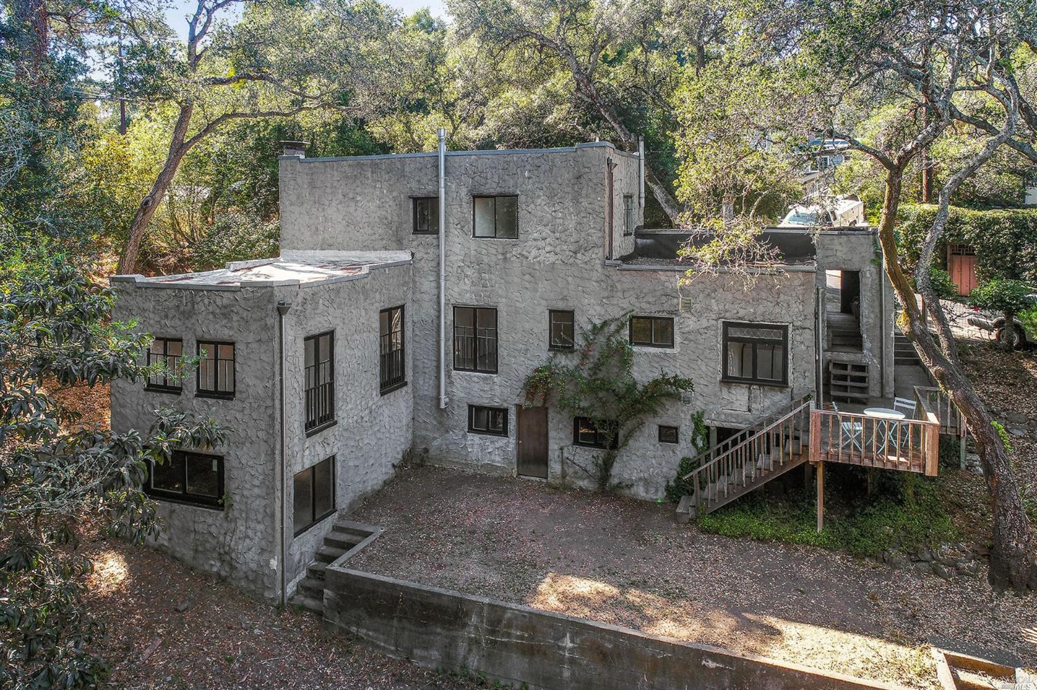 210 Summit Avenue Mill Valley, CA 94941 - Photo 1 of 1 a view of a house with a yard and large tree
