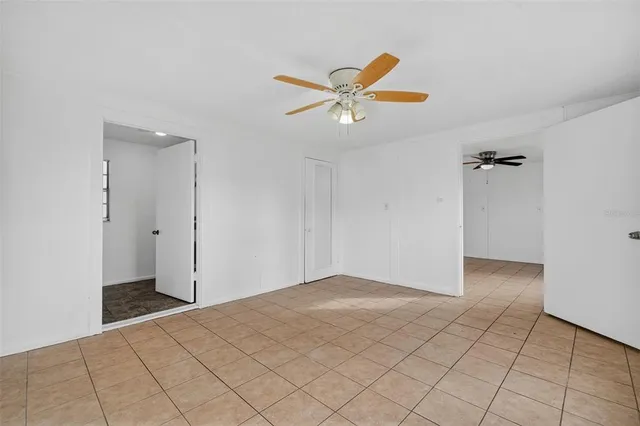 a view of empty room