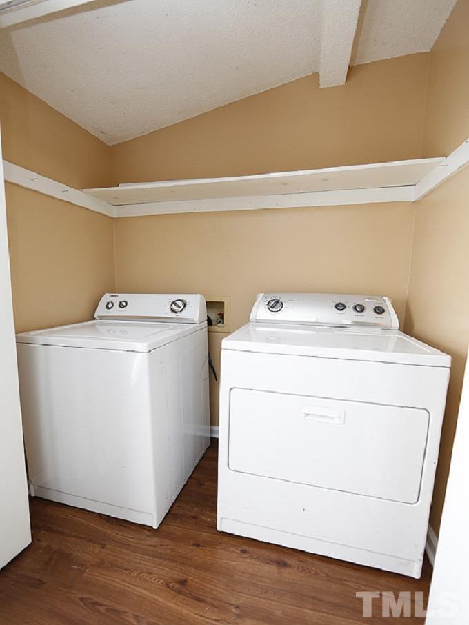 919 Dale Street Durham, NC 27701 - Photo 12 of 16 a utility room with dryer and washer