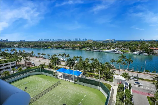 a view of balcony with seating space