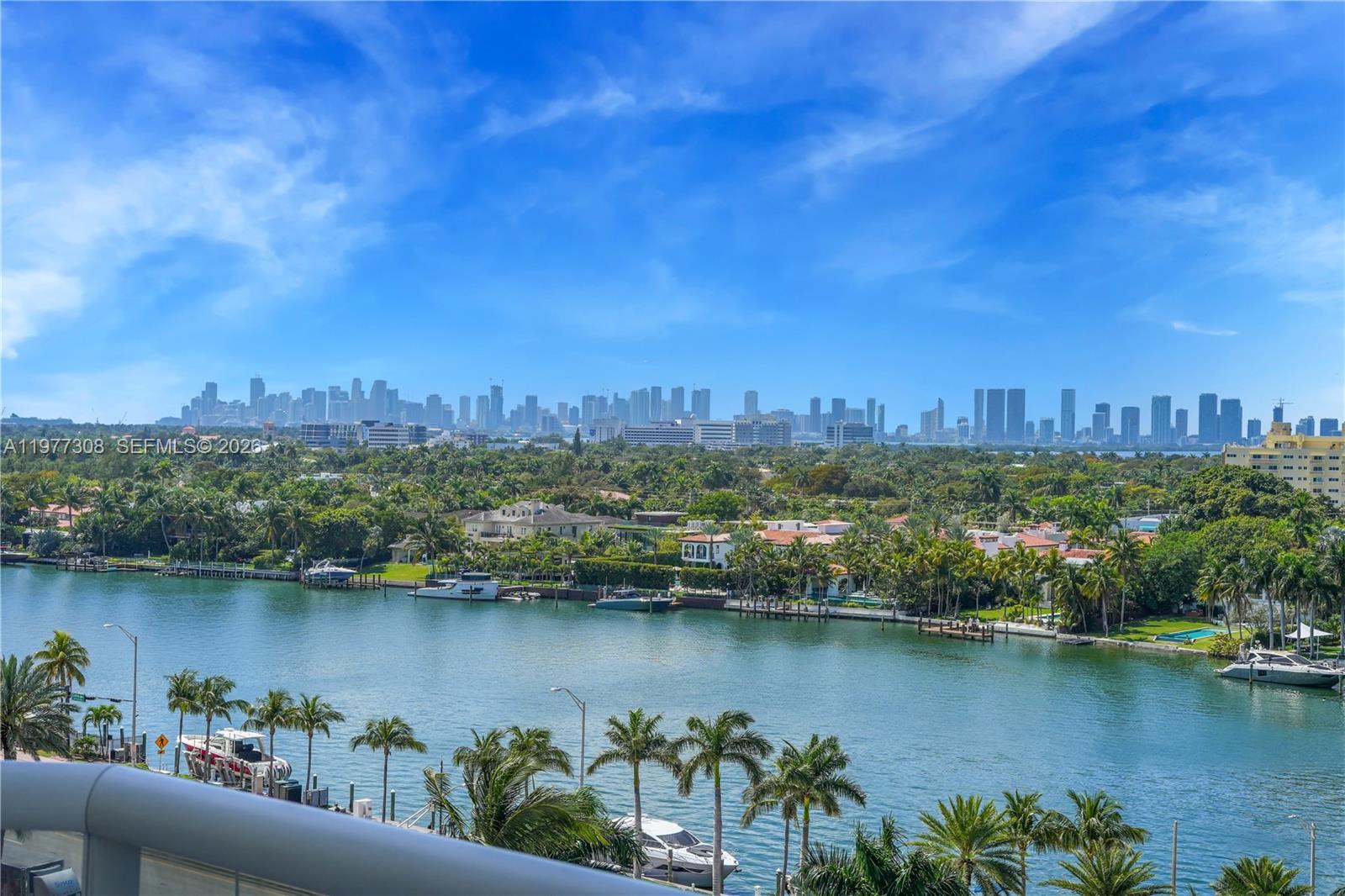 4779 Collins Avenue, Unit 1007 Miami Beach, FL 33140 - Photo 15 of 56 a view of a lake with a city view
