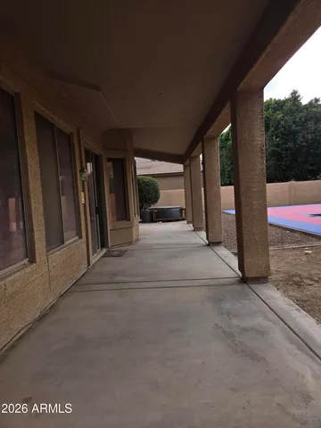 a view of a car garage