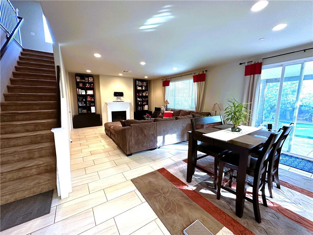 30097 Pine Needle Road Menifee, CA 92585 - Photo 14 of 61 Stairway to 2nd Floor & Living Room