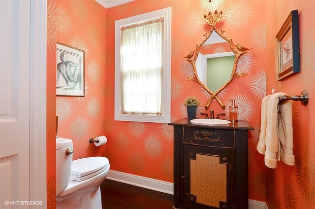 1020 Mt Pleasant Road Winnetka, IL 60093 - Photo 14 of 24 a bathroom with a toilet sink and mirror