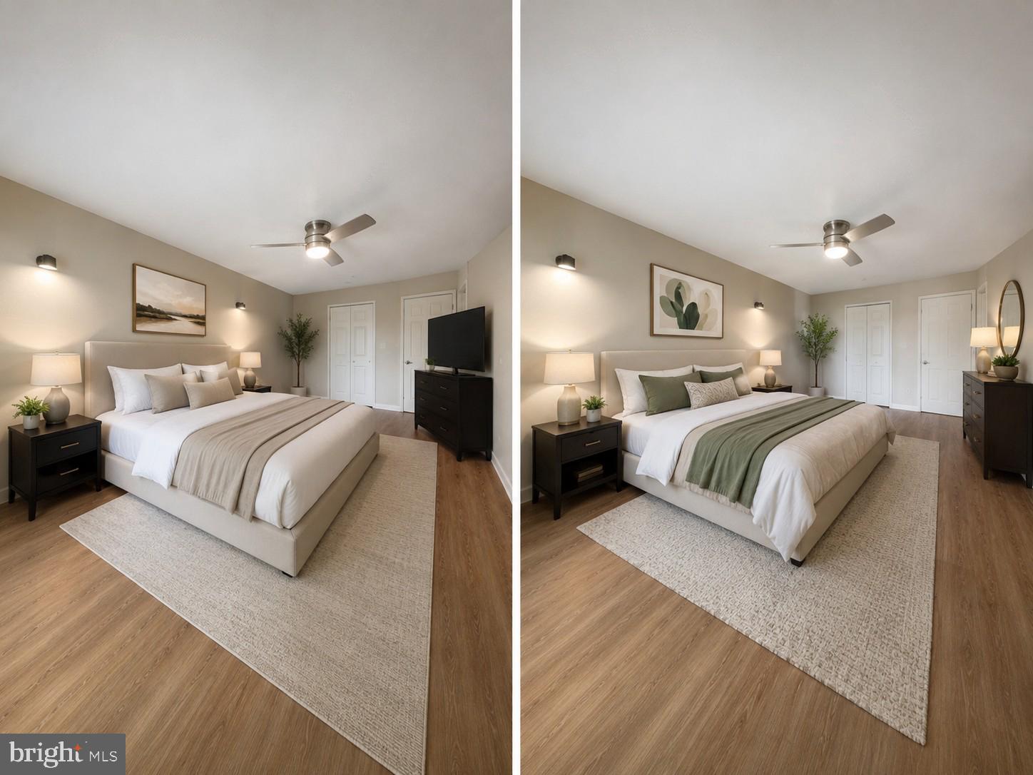 1600 Hagys Ford Road North, Unit 9N Penn Valley, PA 19072 - Photo 18 of 37 Primary bedroom, virtually staged