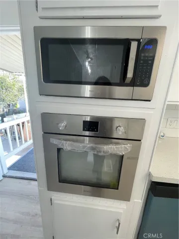 a washer and dryer sitting in a kitchen