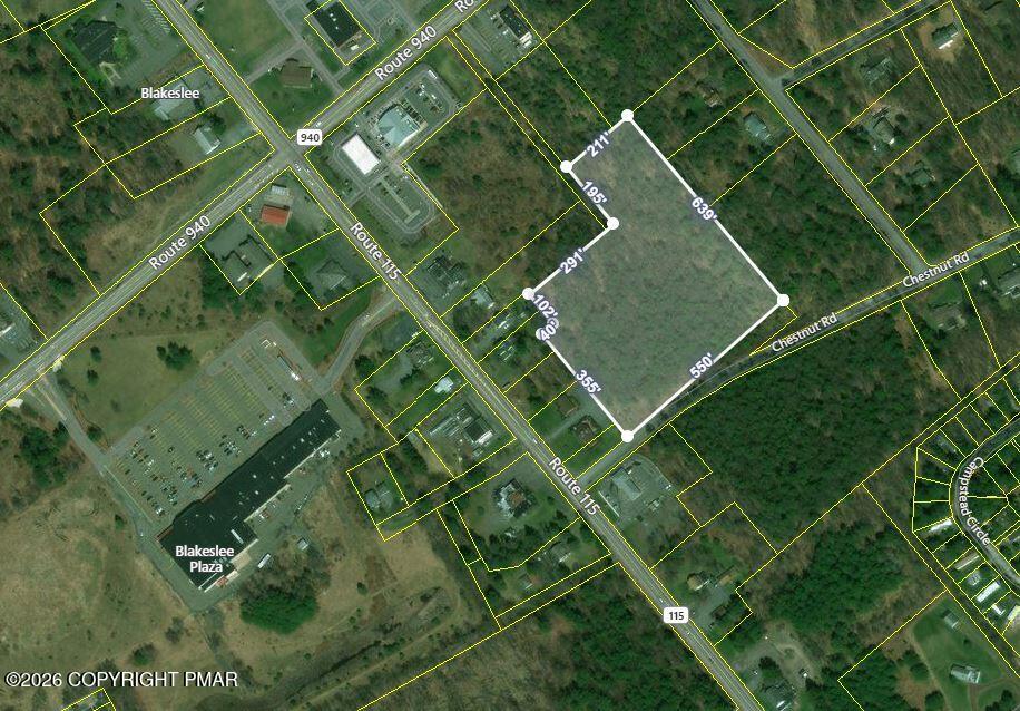 Chestnut Rd Road Blakeslee, PA 18610 - Photo 4 of 5 Arial View Parcel One