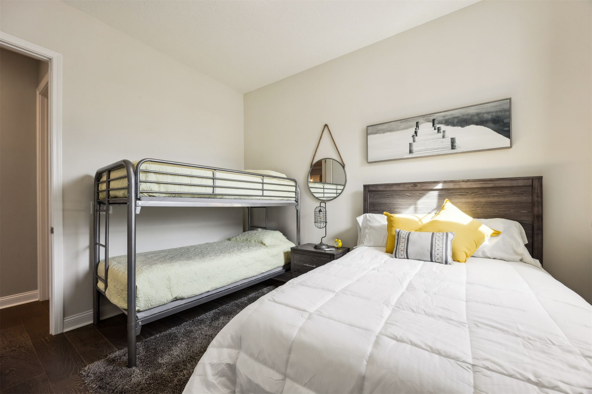 95049 Summer Crossing Road, Unit 1502 Fernandina Beach, FL 32034 - Photo 31 of 61 a bedroom with two beds and white walls