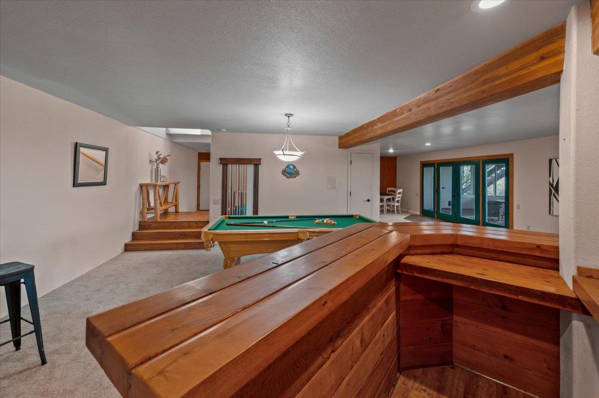 16000 Southridge Road Penn Valley, CA 95946 - Photo 43 of 75 a room with pool table and windows