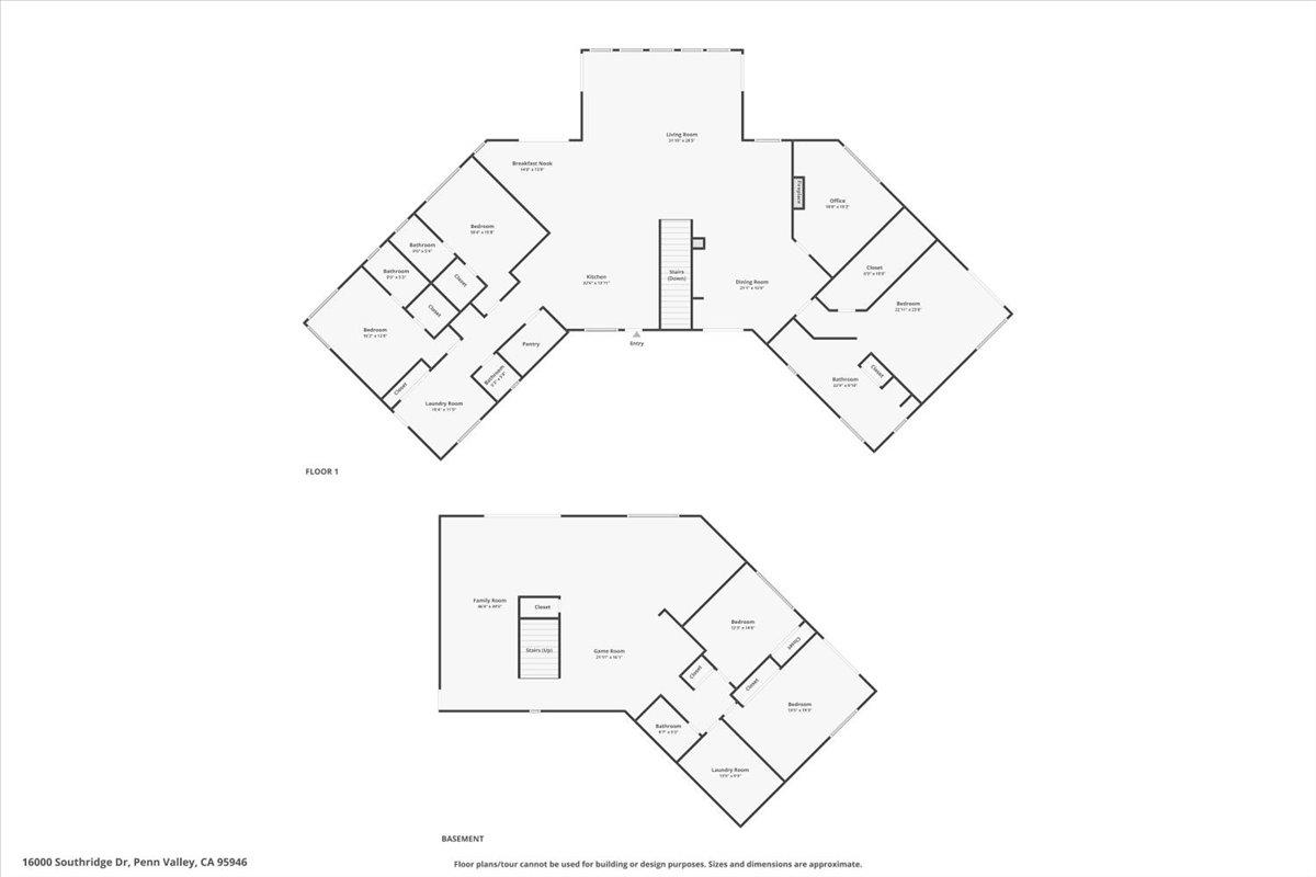 16000 Southridge Road Penn Valley, CA 95946 - Photo 75 of 75 a view of staircase with white walls