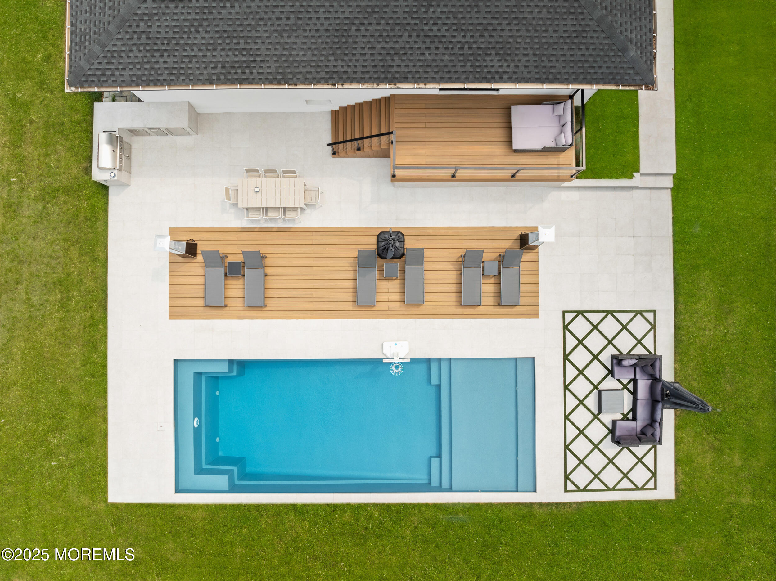 441 Slocum Place Oakhurst, NJ 07755 - Photo 51 of 61 a bathroom with a sink and a mirror