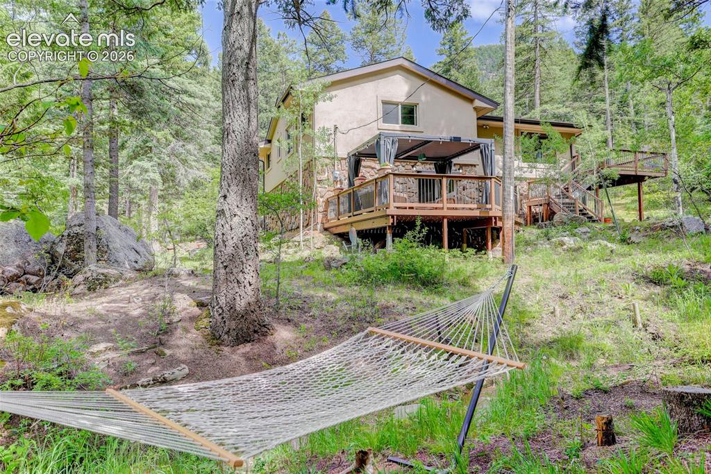 5145 Neeper Valley Road Manitou Springs, CO 80829 - Photo 42 of 49 West side of house.